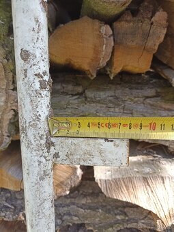 Stará, kovová mřížka s mosaznými prvky - 8