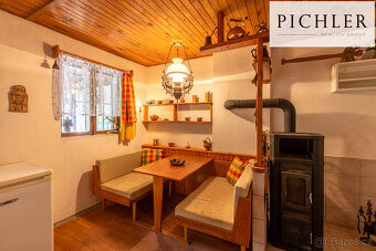 Prodej zahrady 368 m2 s patrovou zděnou chatou, Malé Březno - 8