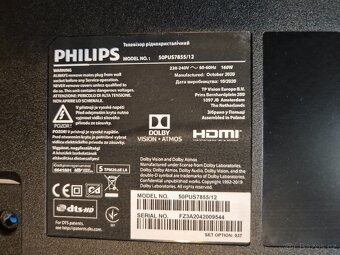 Díly z TV Phillips 50PUS7855/12 - 8