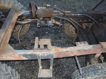 Malotraktor podvozek hydraulika čelní radlice možnost dovozu - 8