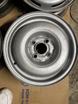 Prodám originální plechové disky 5Jx13H2 4x100 R13 ET 38 pro - 8