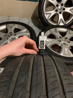 Alu kola Škoda R17 5X112 LETNÍ PNEU 225/45 R17 PALLAS - 8