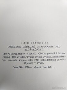 UČEBNICE VĚDECKÉ GRAFOLOGIE  PRO ZAČÁTEČNÍKY 1948 - 8