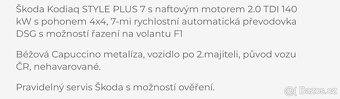 Škoda Kodiaq style plus 140kw 2017/11 128tis najeto - 8