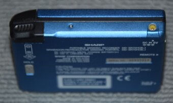 Minidisc SHARP MD-SR70, media,manual, příslušenství - 8