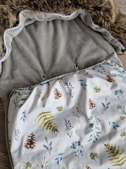 Zimní fusak Samiboo 3v1 Eskimo Les/Střibrná - 8