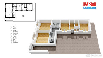 Prodej rodinného domu, 130 m², Vlčnov - 8