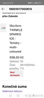 Prodám blikačky Skechers vel. 32 - 8