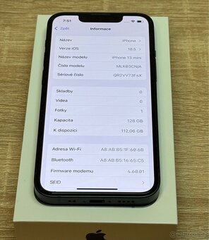 iPhone 13 mini – 128 GB Black - 8