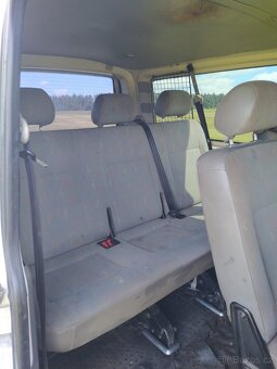 VW transportér T5 long 1.9 TDI 63kw 9mist - 8
