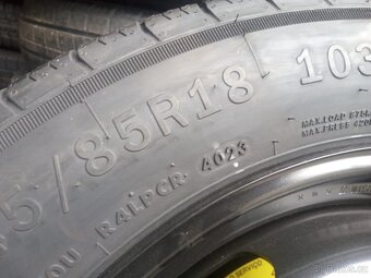 Dojezdové kole NOVÉ Škoda,VW,Seat velikost R 18 Dojezdová ko - 8