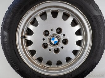 BMW 3 E36 - Originání 15" alu kola - Zimní pneu - 8