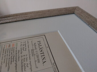 Mapa Palestiny z r. 1897 - 8