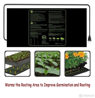 Vyhřívací podložka k urychlení klíčení semen - 8