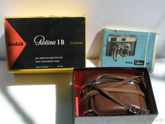 KODAK RETINA IB - objektiv Schneider-Kreuznach XENAR 2,8/50 - 8