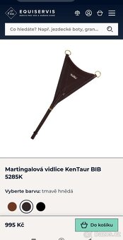 Hnědý poprsák Kentaur se zlatým kováním - 8