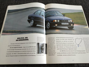 Prospekt BMW M3 E36, BMW M5 E34, 1993, 46 stran, německy - 8