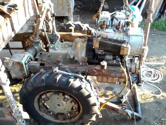 traktor nářaďový malotraktor s korbou - 8
