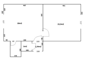 Prodej bytu 2+kk V.Outraty Prostějov 37,85m2 - 8
