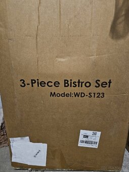 Set dvou židlí a stolku - 8