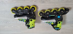 Prodám Razor TurboJetts el./kolečkové brusle/33-36/hokejove - 8