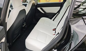 Tesla Model 3 Refresh LR 4x4 2021 bílý interiér +DPH - 8