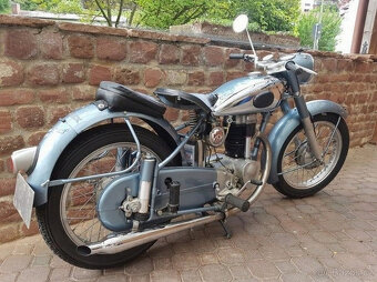 TOP originální veteránský motocykl Horex Regina Sport 350, V - 8