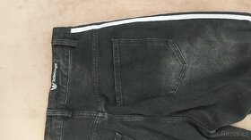 Balenciaga x Adidas jeans černé baggy M-L - 8