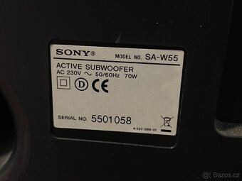 Sloupové repro. SONY + subwofer SONY - 8