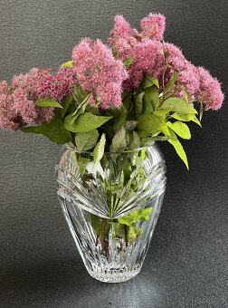 Ruckl Broušená křišťálová váza 18 cm, Nižbor - 8