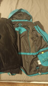 Zimní bunda s mikinou 2v1, vel. XS - 8