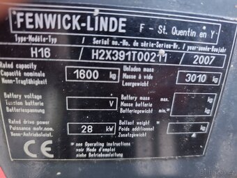 Linde H16T - 8