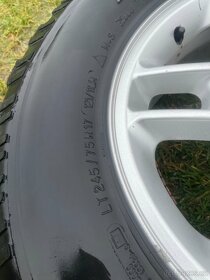 Disky 17" Land Rover D3 (RRS) + A/T Pneu 245/75 r17 - 8