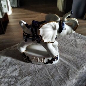porcelanove sosky royal dux ditmar srnky pes figury - 8