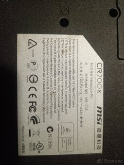 MSI CR700X 17.3" - 8
