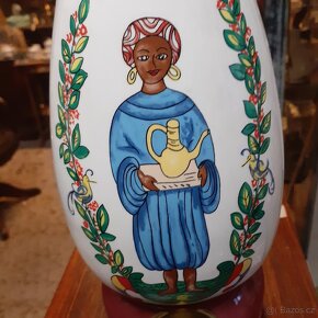 Starožitná porcelánová váza - 8