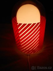 SKLENĚNÁ STOLNÍ LAMPA - 8