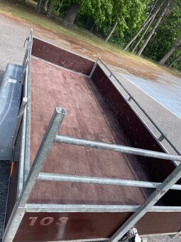 Bržděný přívěs HAPERT 2000 kg, 130x300, nová stk - 8