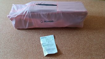 Dětská cestovní postýlka Bomimi hippo pink - 8