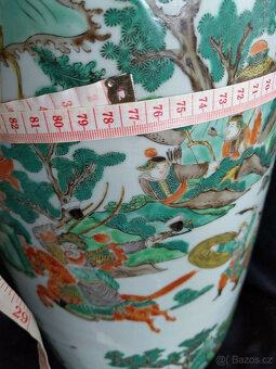Čínský porcelán velká váza Čína Čínský porcelán asiatica Chi - 8