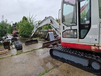Prodám Minibagr Tateuchi Tb-135 Vaha 3.5T nový podvozek Roze - 8