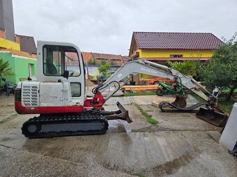 Minibagr Tateuchi Tb-135 Vaha 3.5T nový podvozek 3x lžíce - 8