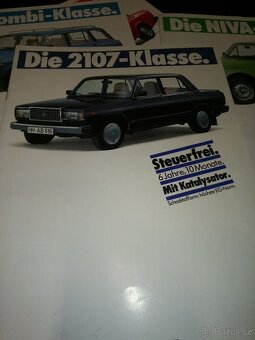 LADA NIVA, NOVA, 2105,2107 dobové prospekty - 8