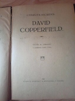 Staré knihy- Mistr Kampanus, Švanda dudák, Staek, Dickens... - 8