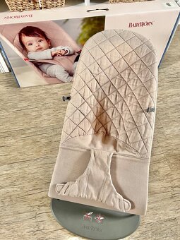 BABYBJÖRN Lehátko Bouncer Bliss Sand Grey Woven - 8