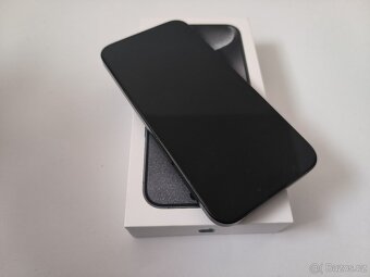 apple iphone 15 PRO MAX 256gb Black Titanium / Batéria 85% - 8