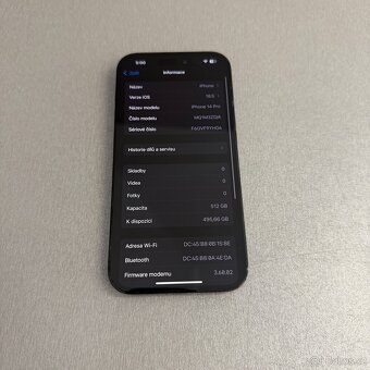 iPhone 14 Pro 512GB, 100% baterie, jako nový, záruka - 8