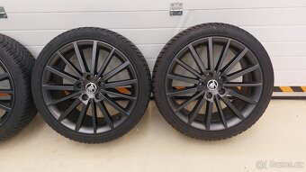 Alu kola 5x112 r18 Škoda Octavia rs R18" Turini - 8