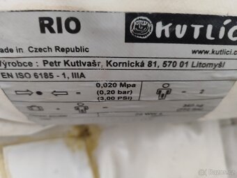 Nafukovací kánoe Kutlíci Rio - 8