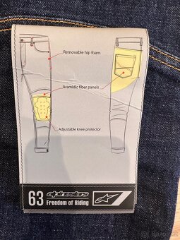 Alpinestars kalhoty Crank Denim Jeans - vel. 36 - 8